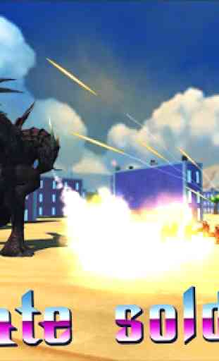 Dragon Vs Crowd - Distruction City Simulator 3