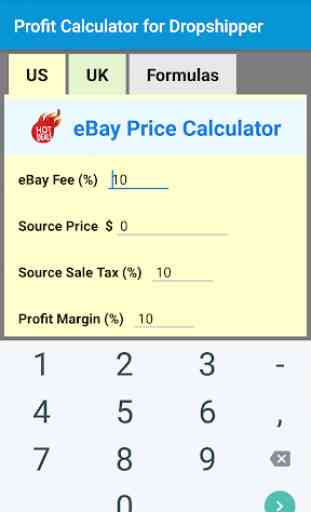 Dropship Profit Calculator 2