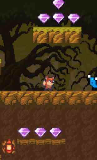 Fantasy Fox - 2D Pixel Platform, juego retro 3