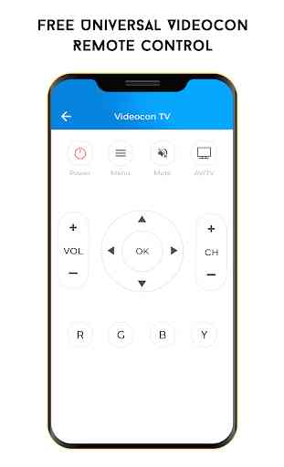 Free Universal Videocon Remote Control 3