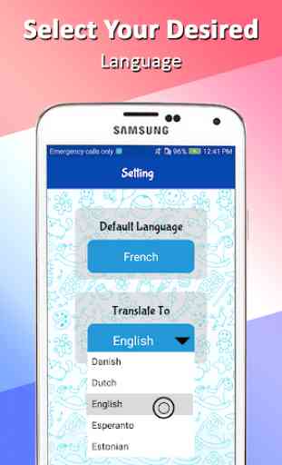 French English Chat & Text Translator Keyboard 2