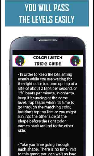 Guide for the game Color Switch 4