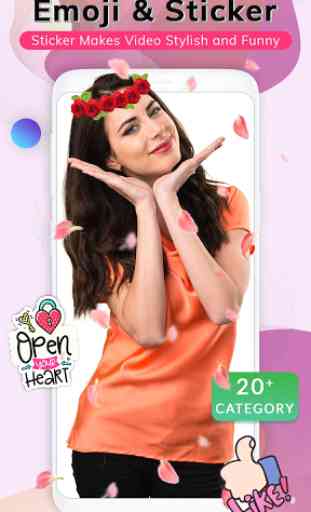 Heart Effect Photo Video Maker With Music 4