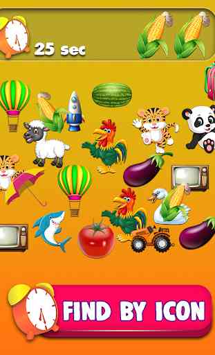 Hidden Objects for Preschool Kids and Toddlers. 3