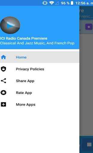 ICI Radio Canada Premiere App CA Free Online 2