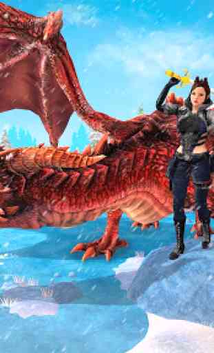 Juegos de vuelo del dragón: Ciudad de acción en 3D 4