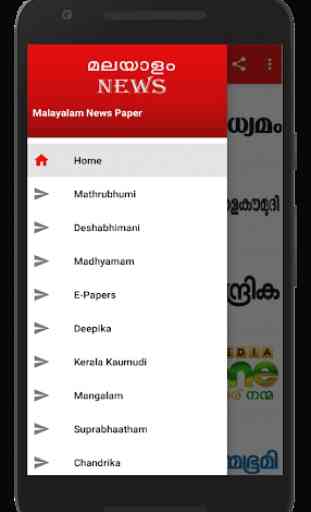 Malayalam News Paper 1
