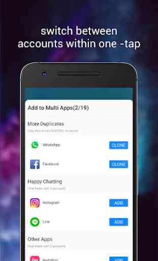 Multi Apps – Multiple Accounts simultaneously 2