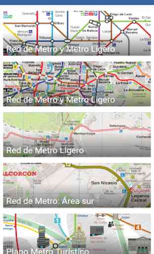 Plano Metro de Madrid (Offline) 1