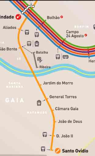 Porto Metro Map 3