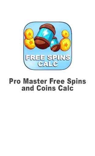 Pro Master Free Spins and Coins Calc 3