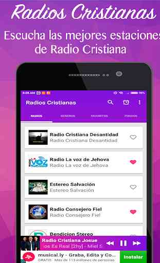 Radios Cristianas Gratis - Musica Cristiana 1