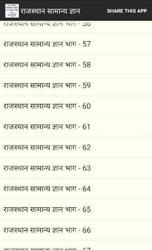 Rajasthan GK Guide in Hindi 1