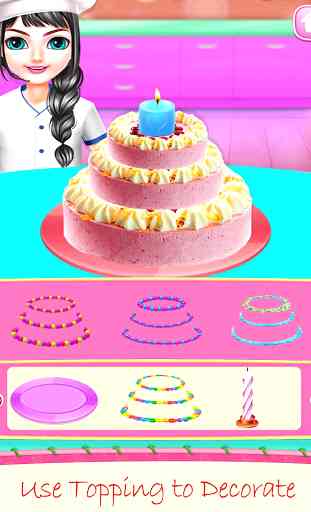 Real Cake Making Bake Decorate, Juegos de cocina 4