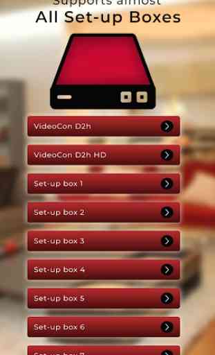 Remote Control For Videocon D2h 4