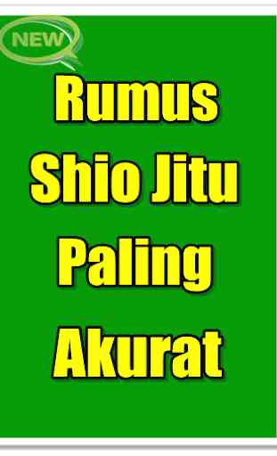 RUMUS SHIO JITU PALING AKURAT 2