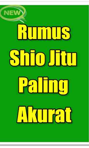RUMUS SHIO JITU PALING AKURAT 3
