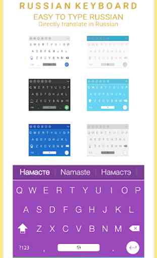 Russian keyboard-English to Russian Keyboard 4