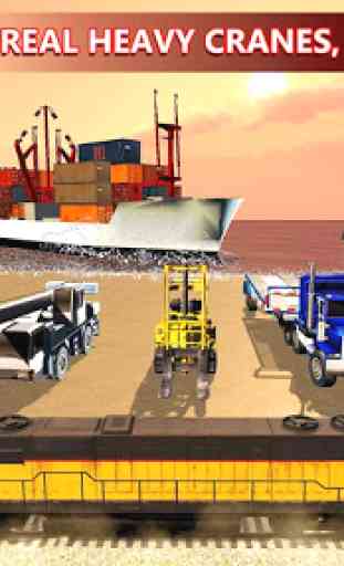 Servicio de carga terrestre y marítima: simulación 2
