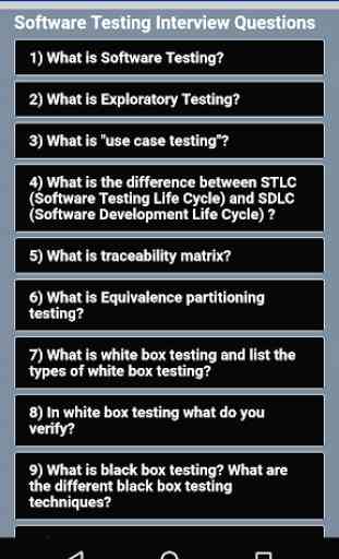 Software Testing Interview Questions & Answers 1