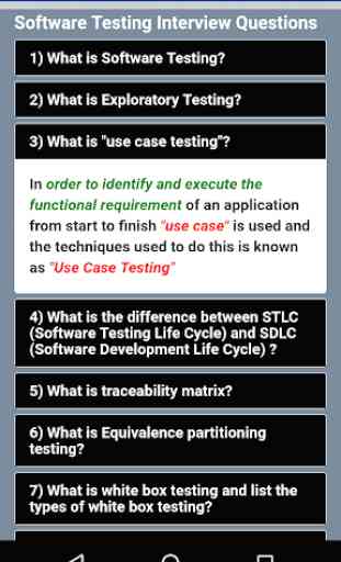 Software Testing Interview Questions & Answers 3