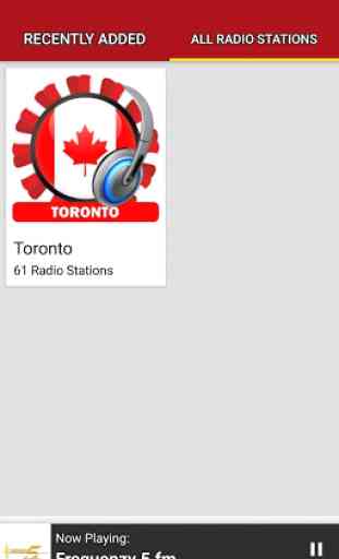 Toronto Radio Stations - Canada 4