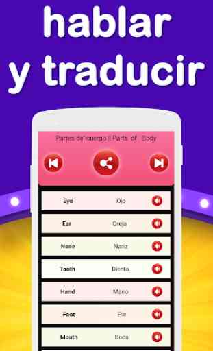 Traductor: EspañolInglés y AprenderInglés gratis 2