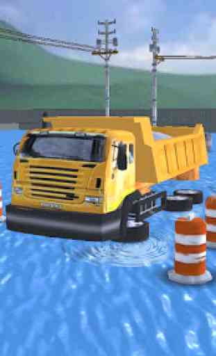 Truck Water Floating Drive 3