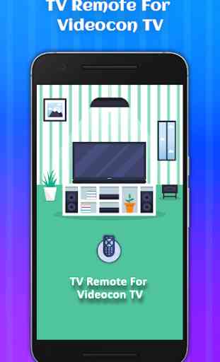 TV Remote For Videocon 1