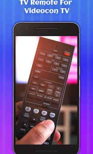 TV Remote For Videocon 4