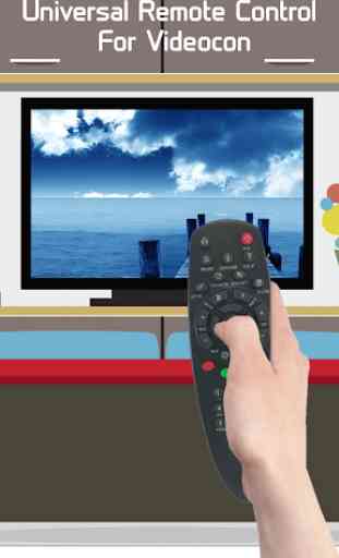 Universal Remote Control For  Videocon 4