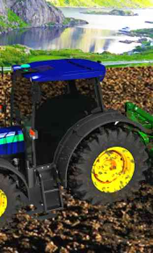 Village Tractor Games: juego de tractor encadenado 3