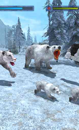Wild Polar bear hunting family survival 2