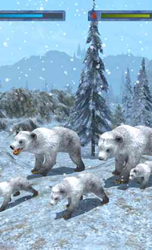 Wild Polar bear hunting family survival 3