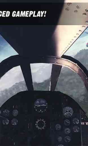Air War Combat Dogfight avión juego de disparos en 4