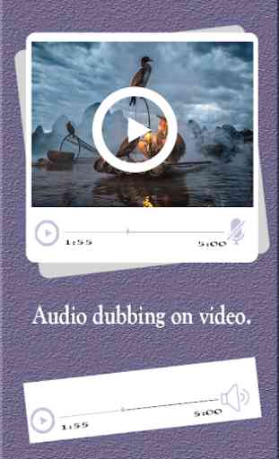 Audio Video cutter- Audio Voice Dubbing on Video 1