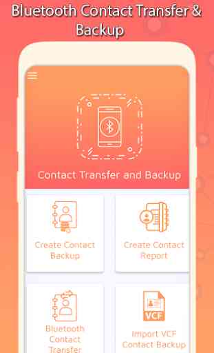 Bluetooth contact transfer & Contacts Backup 2