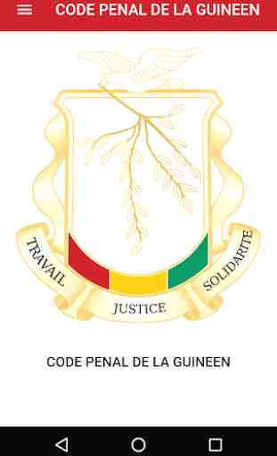 Code pénal Guinéen 1
