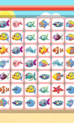 Connect Animals - Onet Fish 3