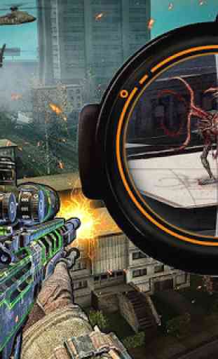 Francotirador 3d Zombie: fps juegos de disparos 2