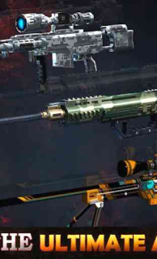Francotirador 3d Zombie: fps juegos de disparos 3