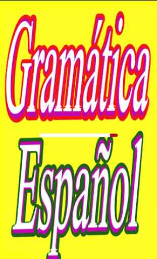 Gramática español 1