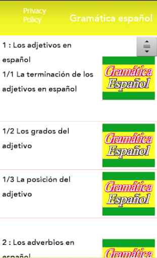Gramática español 2