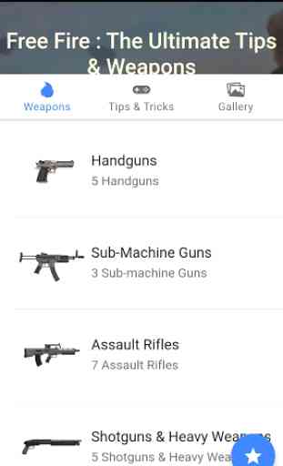 Guide for Free Fire New Tips & Weapons 3