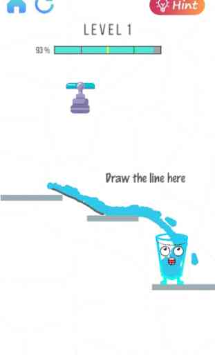 juego de agua de dibujo lineal 3