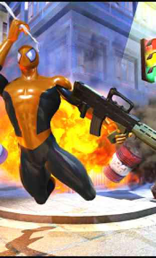 juegos de spider hero man: juego de gángster reale 3