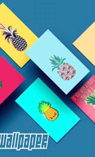Kawaii Cute Pineapple Wallpapers HD 1