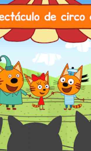 Kid-E-Cats: Gatitos en el Circo! Juegos Infantiles 1
