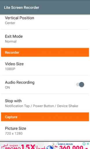 Lite Screen Recorder (Easy and Simple to use) 2