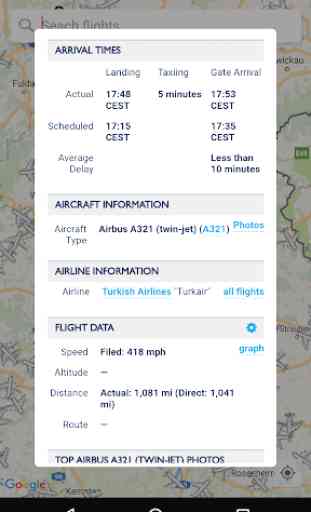 Live World Flights Tracker & Flight Tracker on Map 4